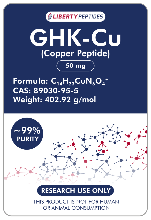 GHK-Cu (Copper Peptide) (50mg)