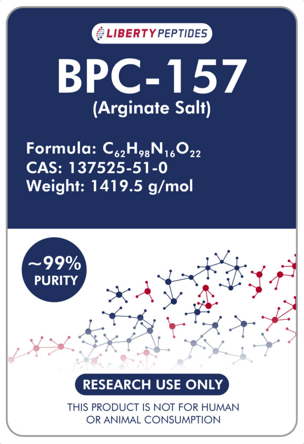 BPC-157 (Arginate Salt) (500mcg x 60 Encapsulated Units)