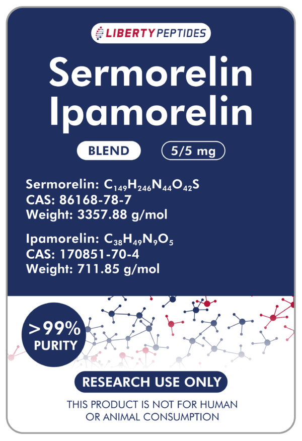 Sermorelin/Ipamorelin (5mg/5mg)
