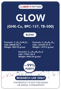 GHK-Cu, BPC-157, TB-500 (GLOW Blend)